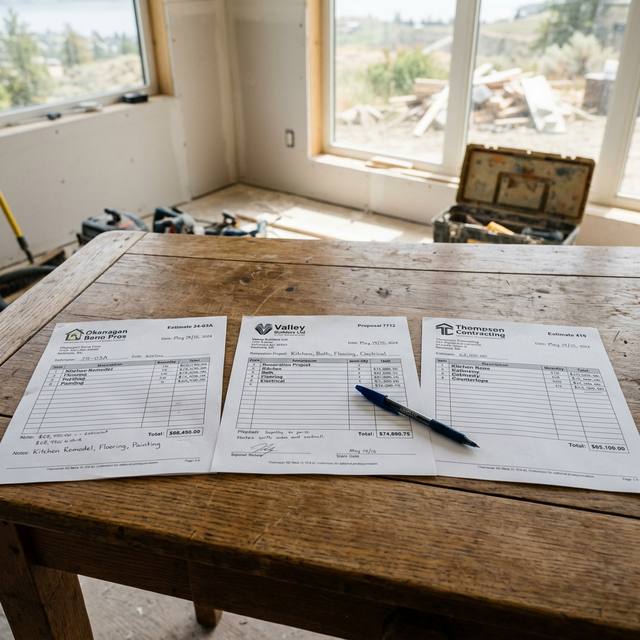 Do Okanagan Contractors Charge for Quotes? The Honest Answer